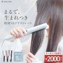 ＼￥2000offクーポン スーパーsale 期間／【しっとり サラサラ ツヤ】 ストレート ヘアアイロン ストレートアイロン 海外対応 髪に優しい 痛まない ドライヤー カール 2way 1位 傷みにくい 24mm マイナスイオン 80℃ 220度 コテ ツヤ 美容師 旅行用 AG-013